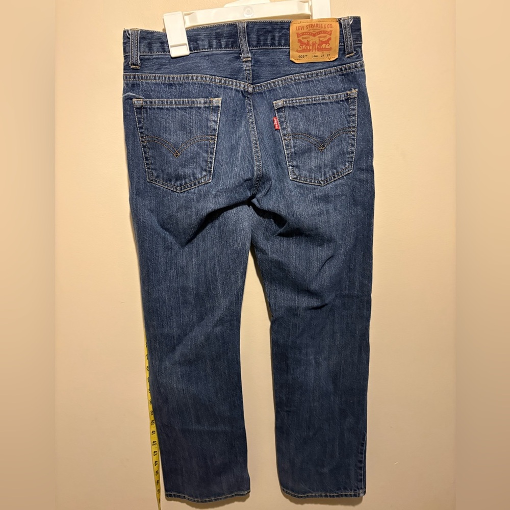 Levi's Boy’s Classic 505  14Reg Indigo Straight Jeans